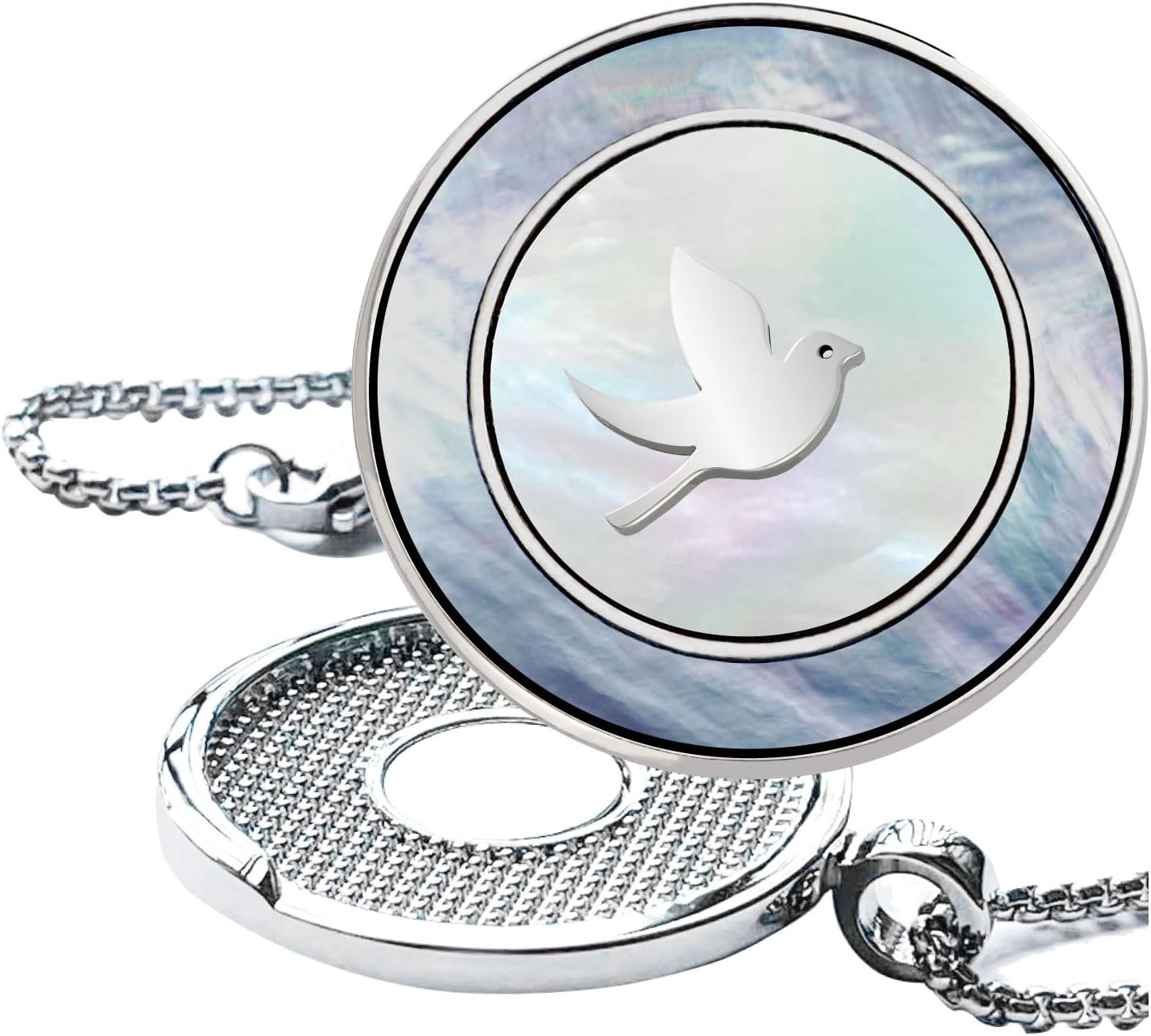 Pearl Golf Ball Marker Necklace - Elegant Golf Accessory