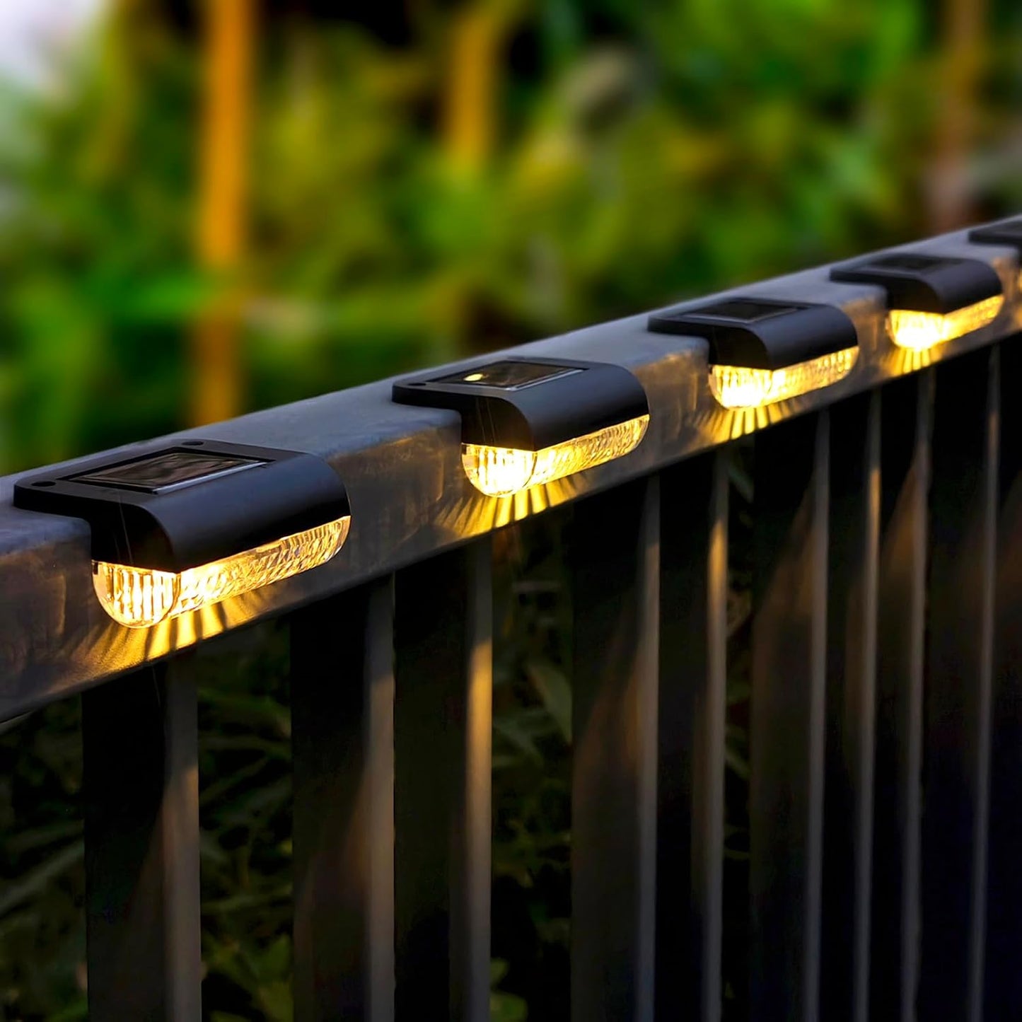 Solar Step Lights Outdoor for Decks, Fences, and Gardens