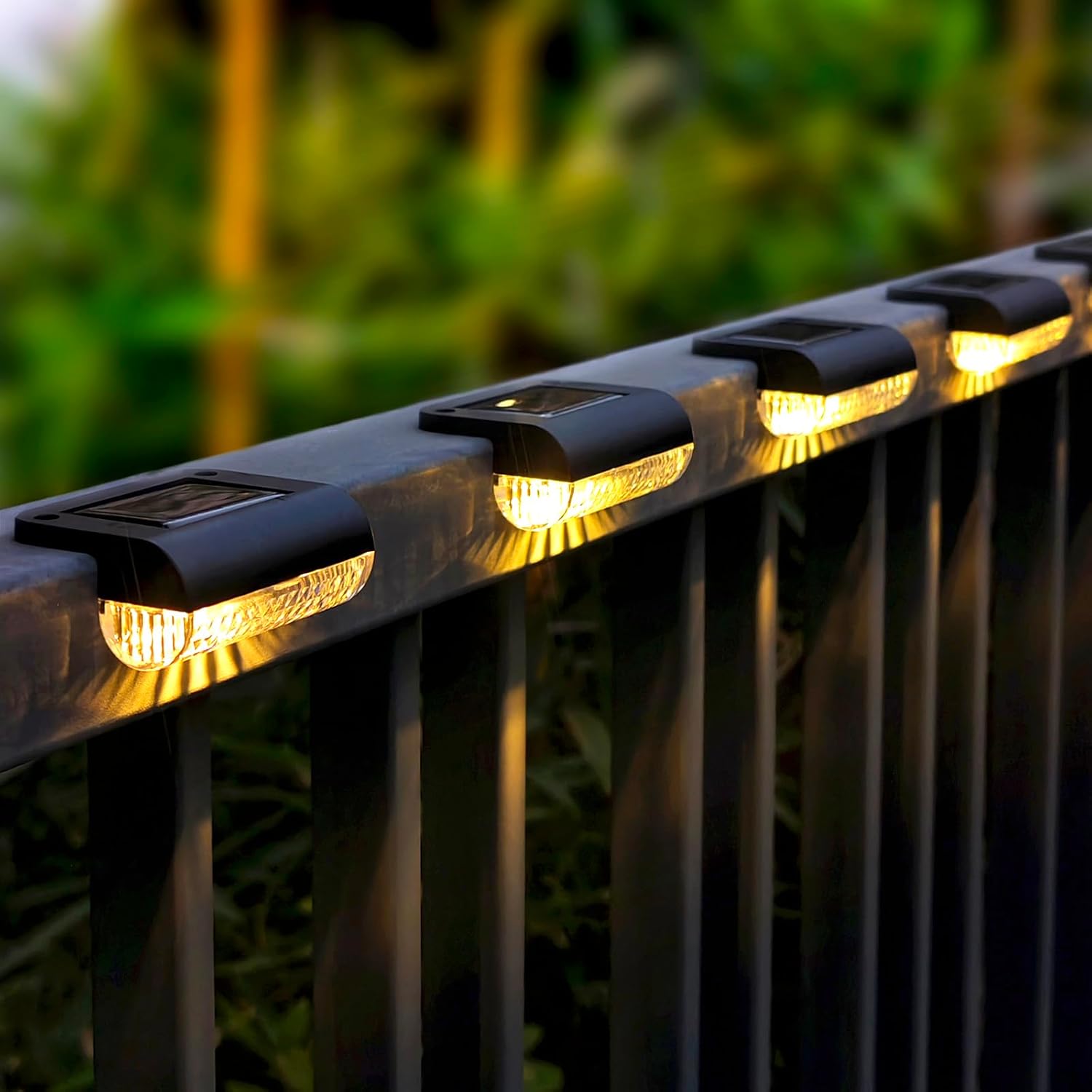 Solar Step Lights Outdoor for Decks, Fences, and Gardens