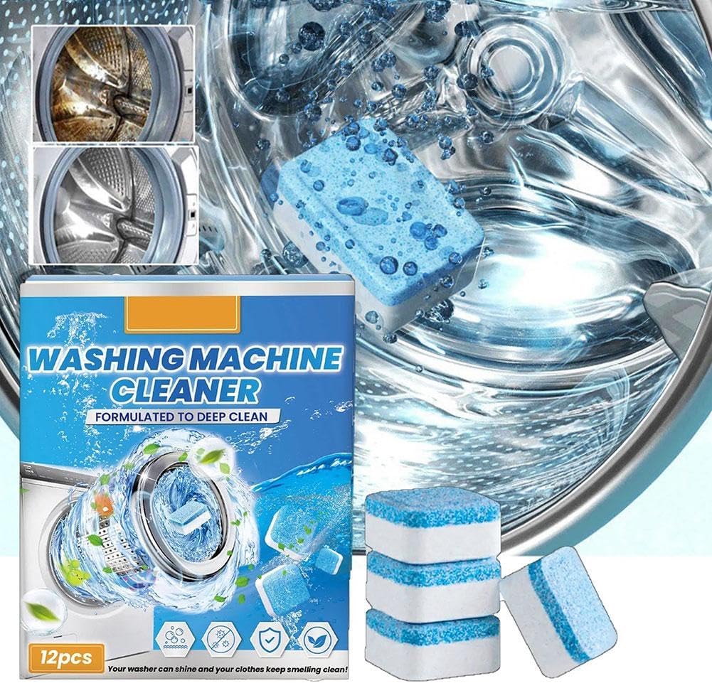 Deep Clean Washer Tabs - 12 Pack