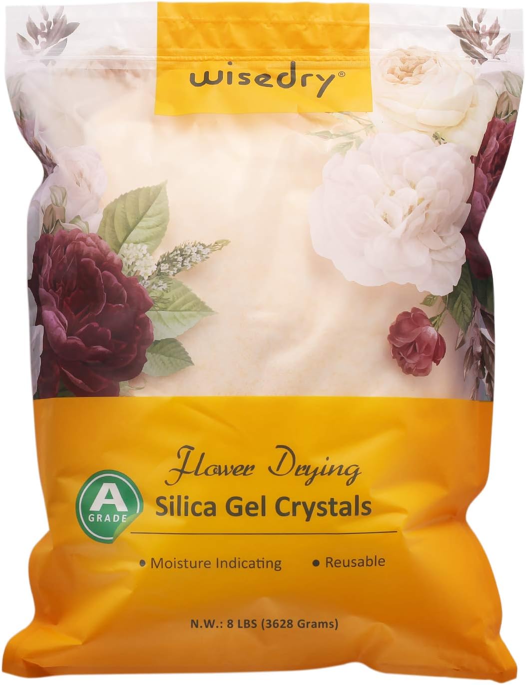 Wisedry 8 LBS Silica Gel Flower Drying Crystals for Crafts