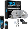 Front Brake Pad & Rotor Kit Ceramic with Brake Chemical Kit - Direct