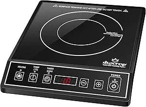 Duxtop 1800W Portable Induction Cooktop for Efficient Cooking
