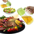 Oil Sprayer for Cooking 2-in-1 Oil Dispenser Bottle - Precise Spray