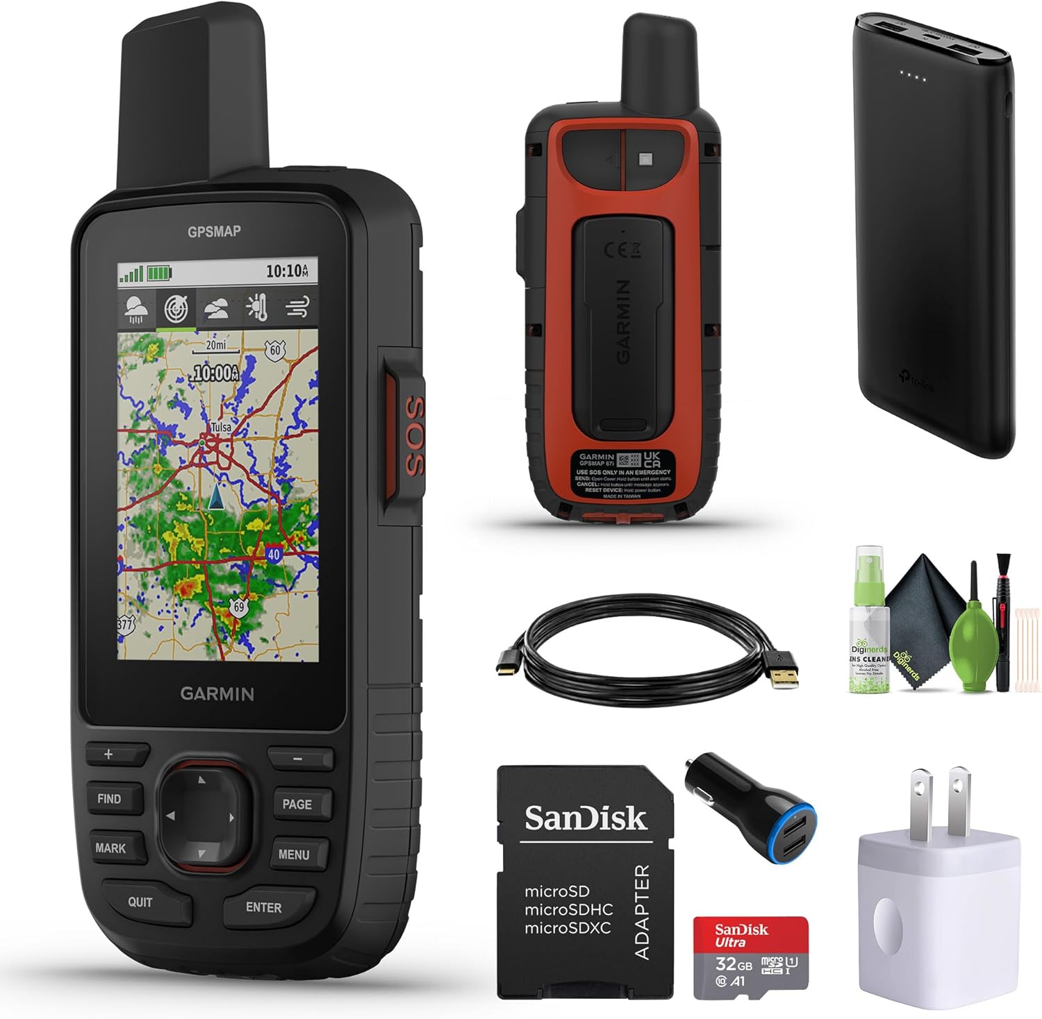 Garmin GPSMAP 67i Rugged Hiking GPS with inReach Technology