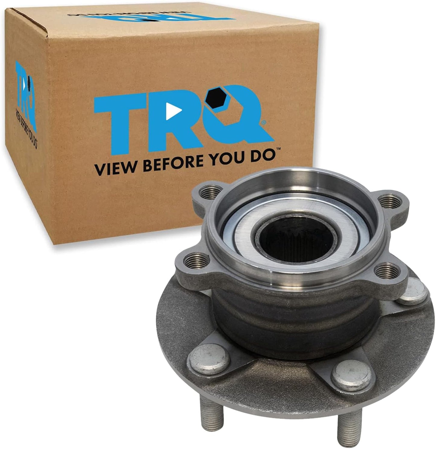 TRQ Rear Driver Side Wheel Bearing & Hub Assembly for Mazda CX-5