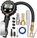 Digital Tire Pressure Gauge with Inflator - Accurate 3-250 PSI