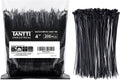 Zip Ties 4 inch 200 Pack - Small Cable Ties with 18 lb Strength