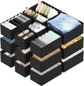 SpaceAid Drawer Organizer for Clothes 18 Pack - Custom Drawer Storage