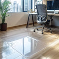 Chair Mat for Hardwood Floor 48x36 in - Clear Thick Floor Protector