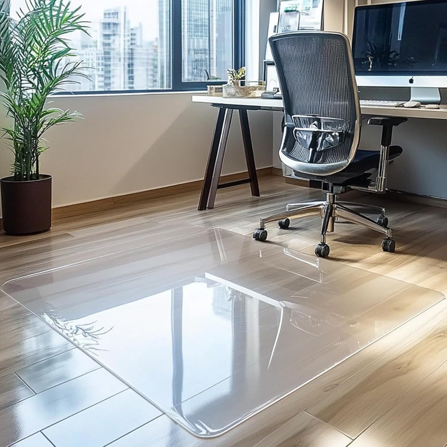 Chair Mat for Hardwood Floor, 48x36 in Protector for Office