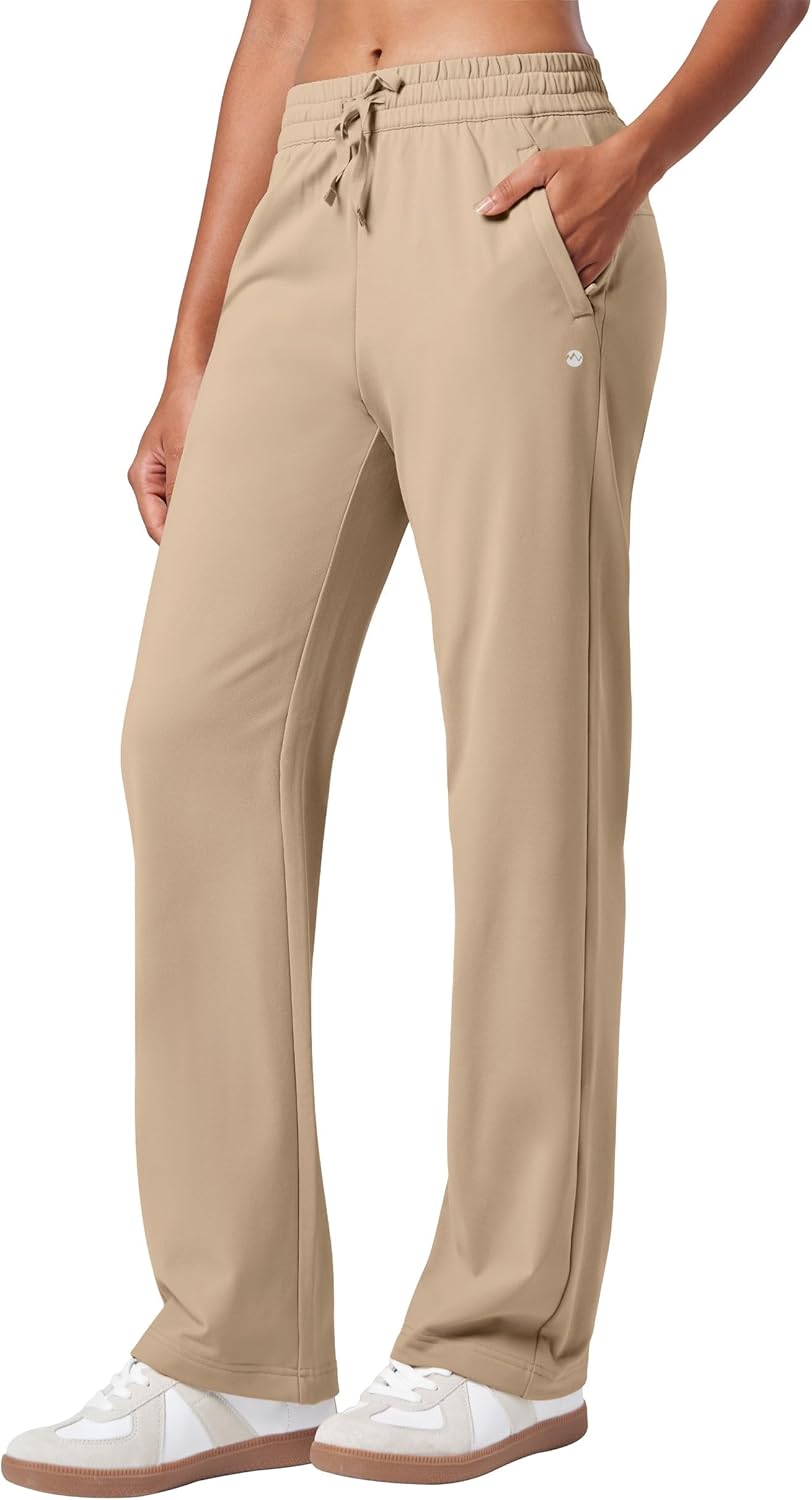 Willit Women's Fleece Lined Pants for Winter Hiking Comfort