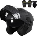 Adult Modular Motorcycle Helmet DOT Approved Flip-Up - Comfortable