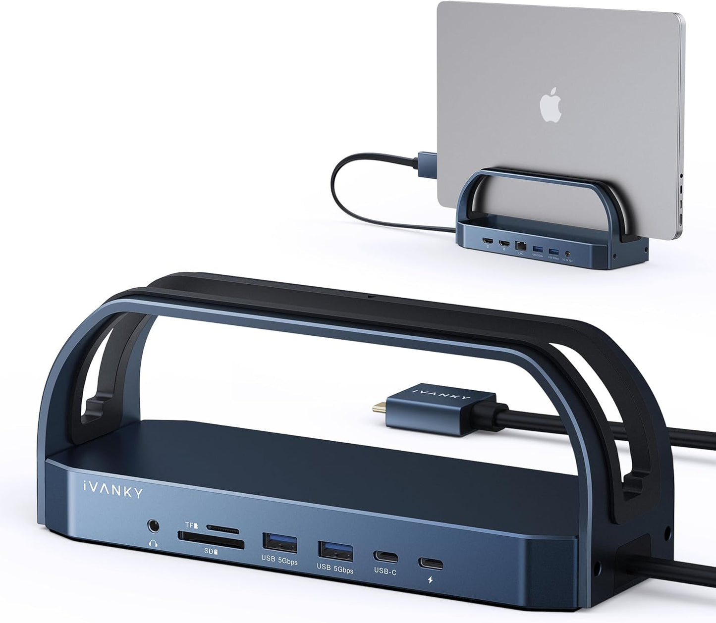 iVANKY 12-in-2 FusionDock 2 Vertical Docking Station for MacBook