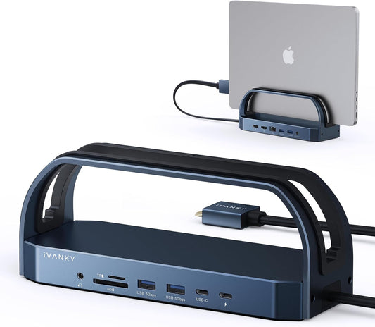 iVANKY 12-in-2 FusionDock 2 Vertical Docking Station for MacBook