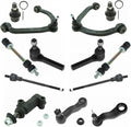 TRQ Front Steering & Suspension Kit for Chevrolet GMC - 13-Piece Fit