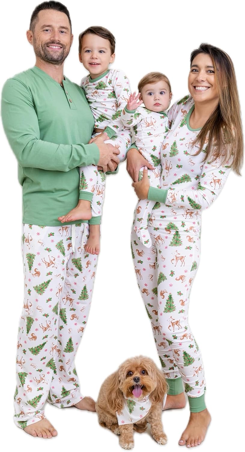 Organic Cotton Family Matching Pajamas for Christmas and Halloween