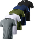 Boyzn Men's Workout Running Shirts - Moisture Wicking Dry Fit