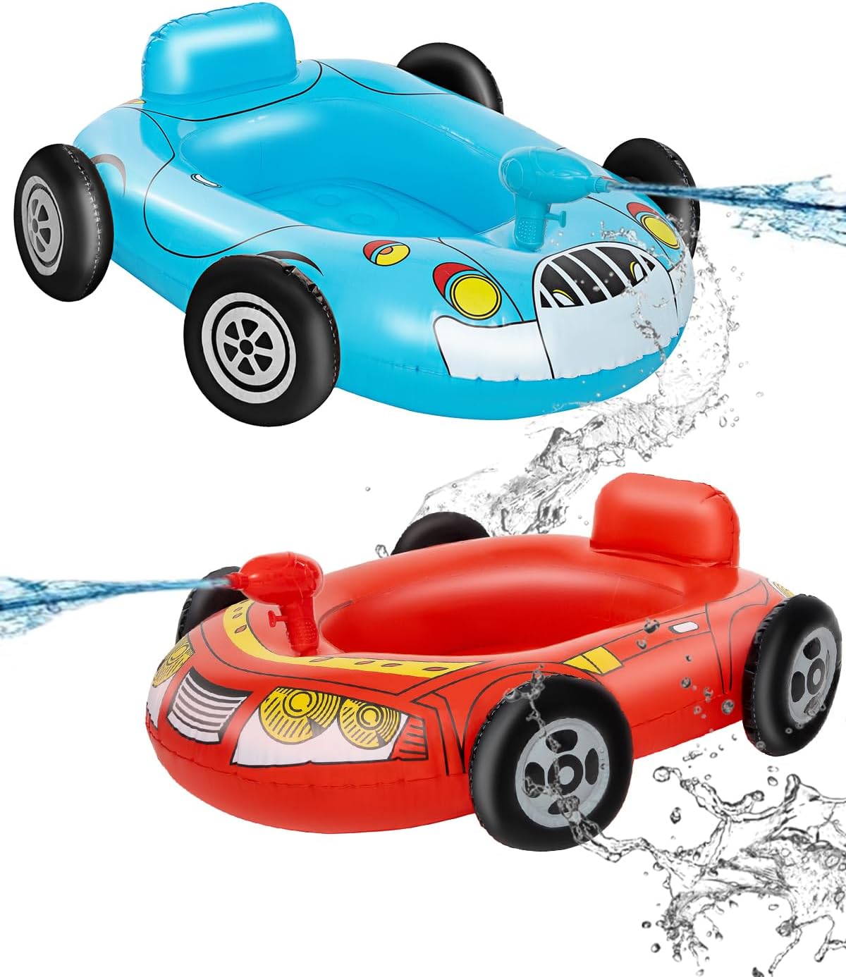 Pool Float Kids with Water Gun for Ages 3-8 Years Fun