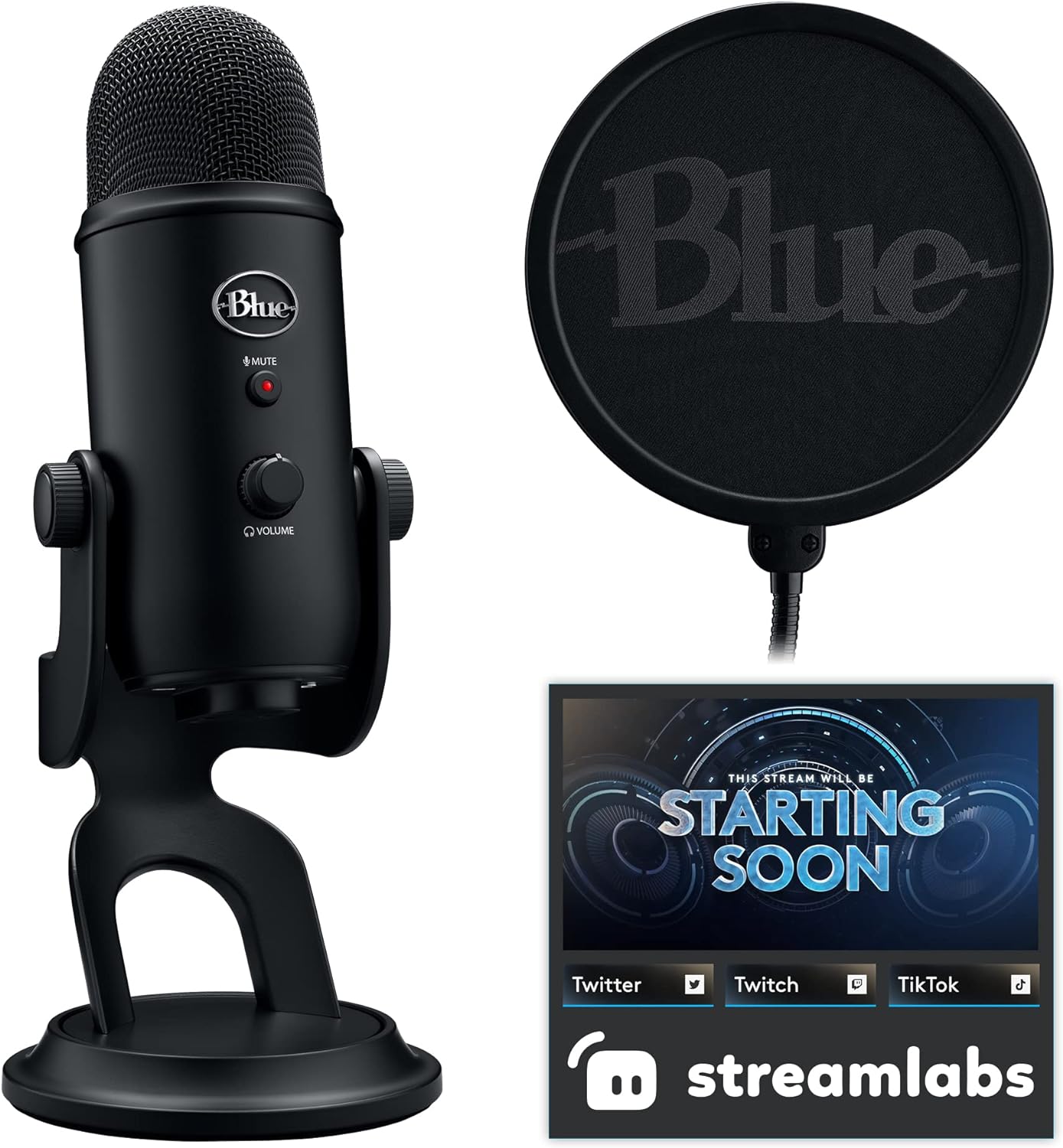 Logitech for Creators Vocal Condenser Microphone for Streaming