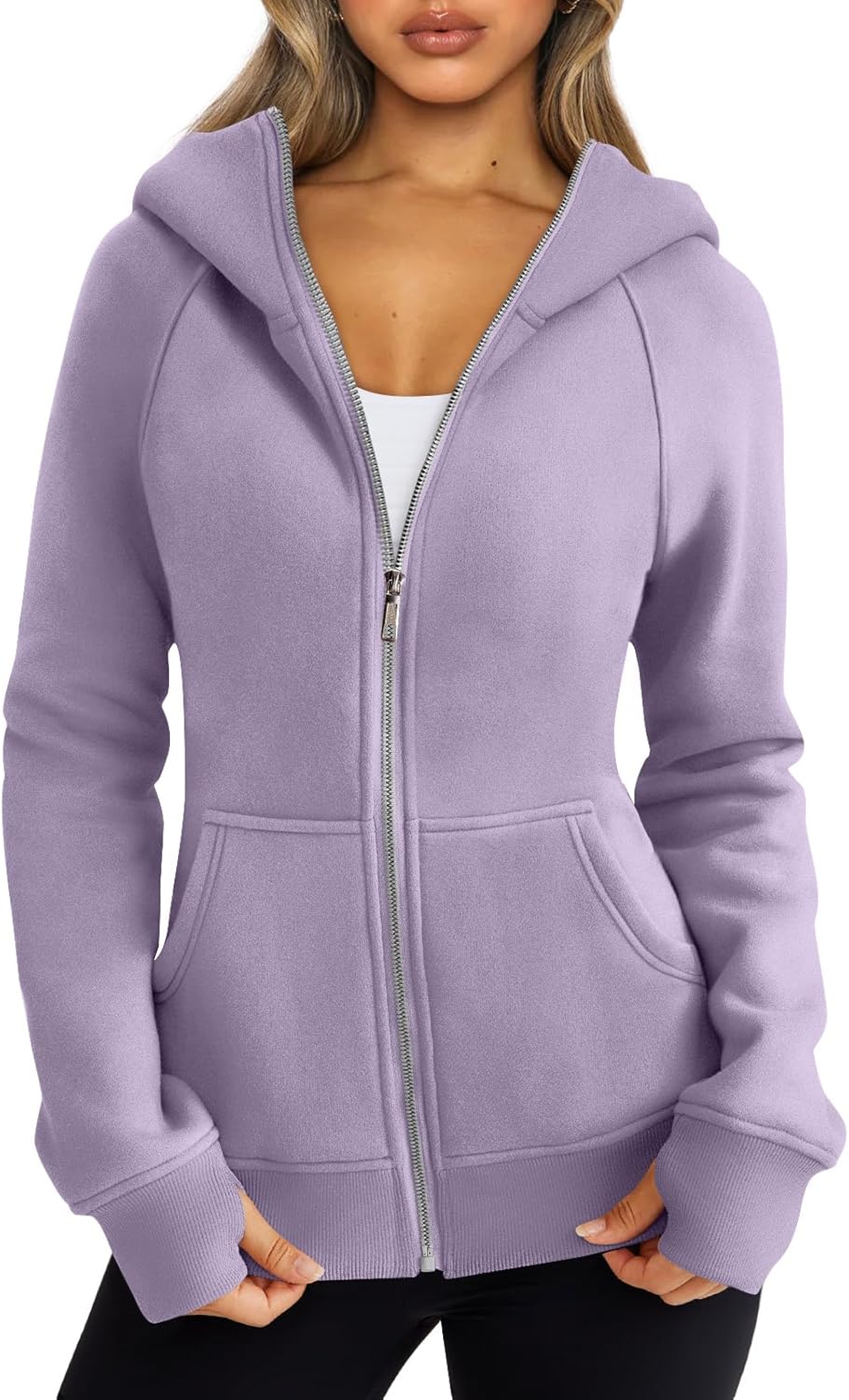 Trendy Queen Womens Zip Up Hoodies for Cozy Fall Fashion