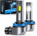 H11 H9 H8 Bulbs 24000LM Super Bright 6500K - No Shadows