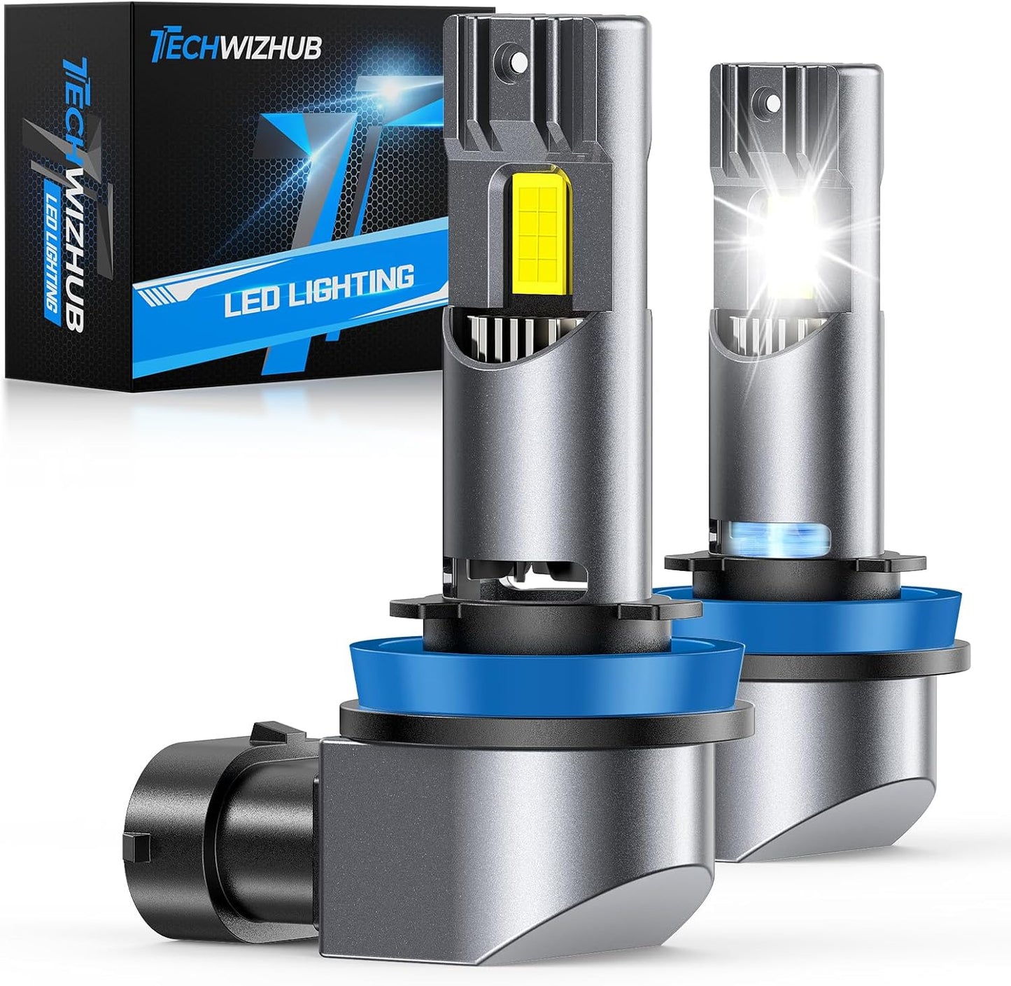H11/H9/H8 Bulbs with 24000LM Brightness for All Vehicles