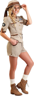 Women's Paleontologist Explorer Halloween Costume - Adventurous Safari