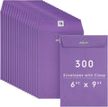 6 x 9 Manilla Clasp Kraft Envelopes 300 Pack - Secure Office Supply