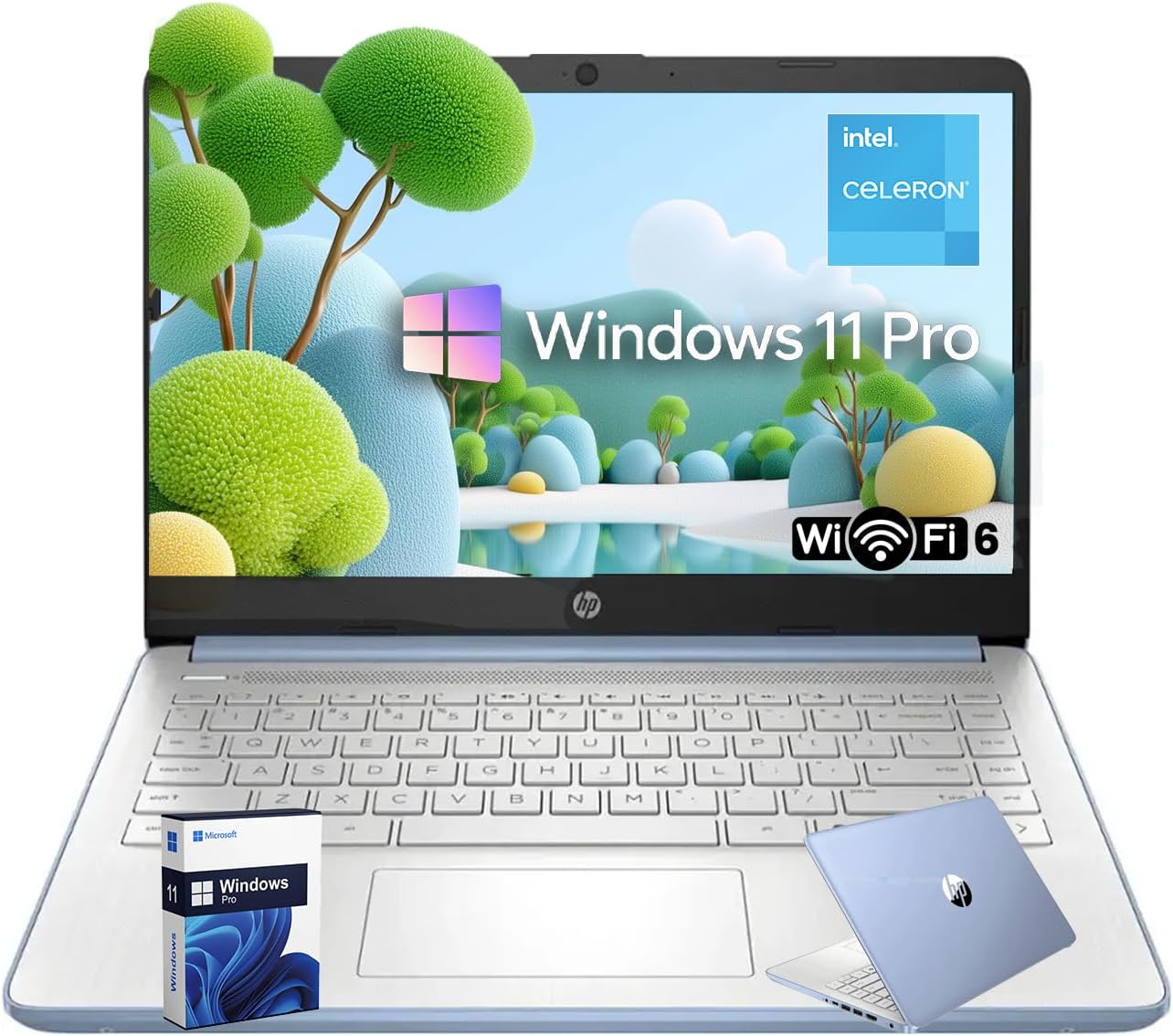 HP 14 Laptop for Business and Students with 14in Display