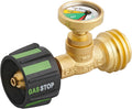 Propane Tank Gauge with Leak Detector & Emergency Shut-Off - Safety