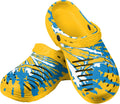 FOCO Men's NFL Team Logo Tie-dye Garden Water Sandals - Clogs