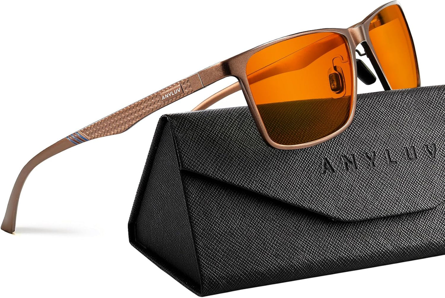 ANYLUV Blue Light Glasses for Men and Women - Eye Protection