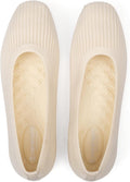 Square Toe Flats for Women Comfortable Slip On Washable Ballet Flats