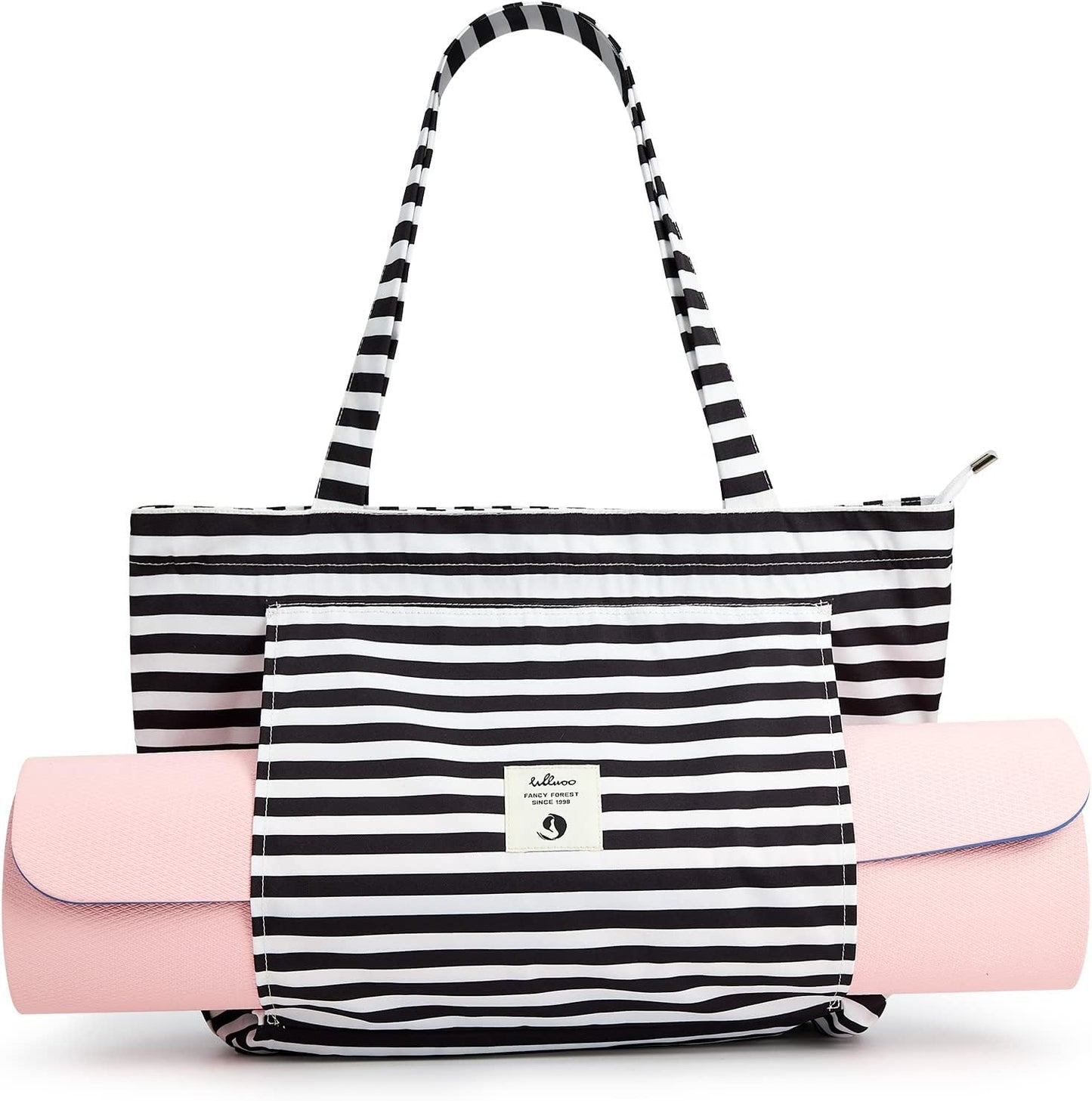 WLLWOO Yoga Mat Bag: Stylish Carryall for Women