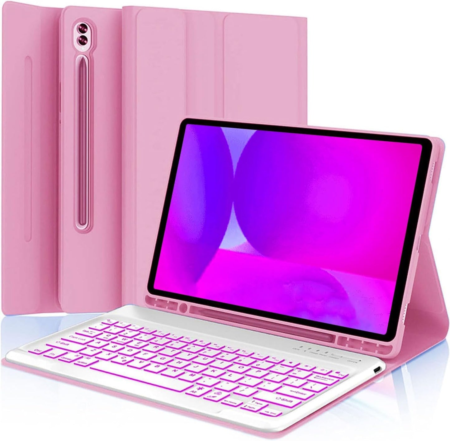 Keyboard Case for Samsung Galaxy Tab S10 FE and S9 Series