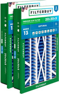 Filterbuy 20x30x5 Air Filter MERV 13 for Optimal Smoke Defense