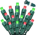 LAMPHOME 1200LED String Lights 6in Spacing - Bright, Weatherproof 1200