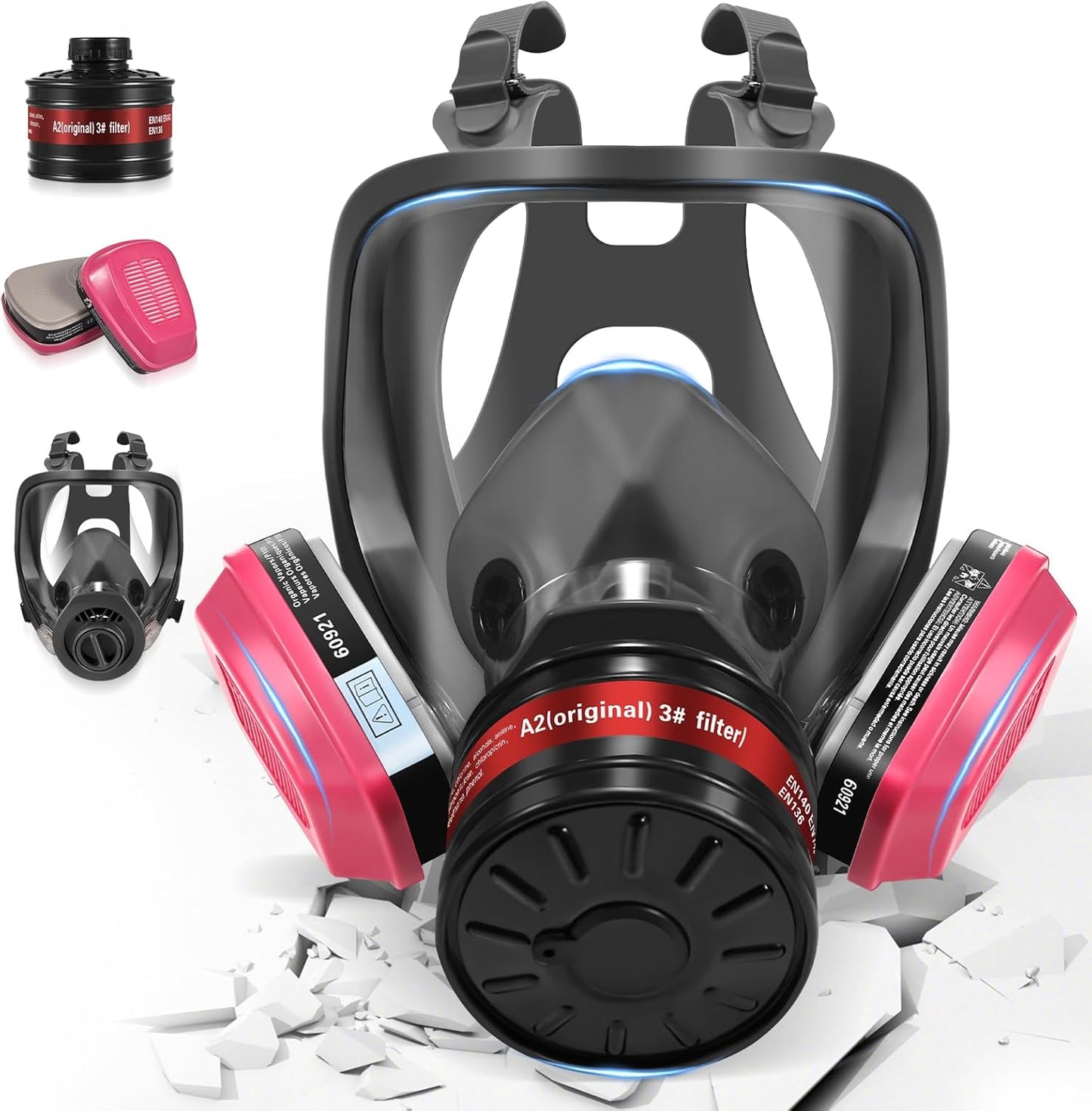 Full Face Gas Masks for Survival Against Nuclear and Chemical Threats
