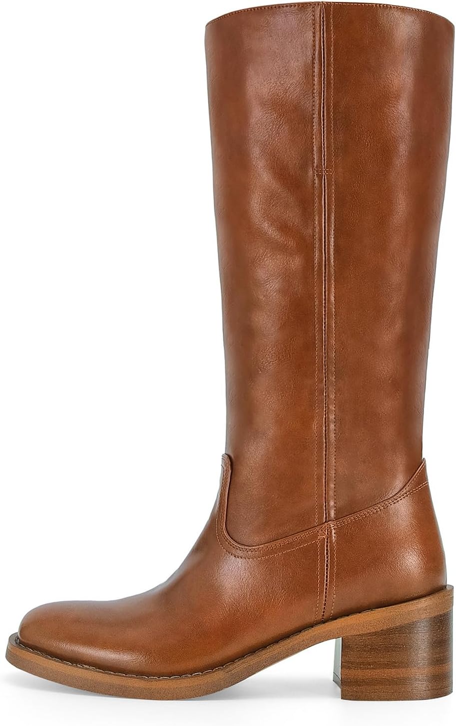 DOEYG Women's Banana Knee High Boots for Fashion and Comfort
