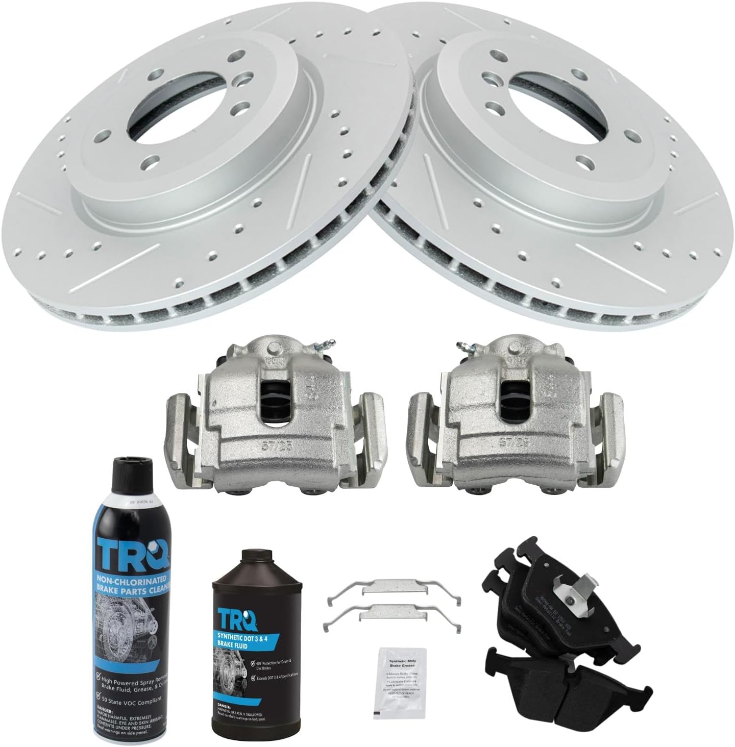 TRQ Performance Brake Pad & Rotor Kit for BMW 330Ci 330i 330xi