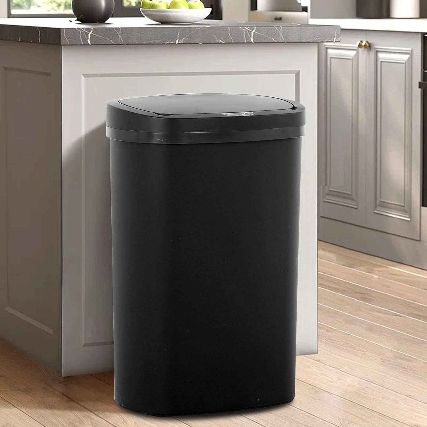 Capacmkseh 13 Gallon Kitchen Trash Can with Touch-Free Lid