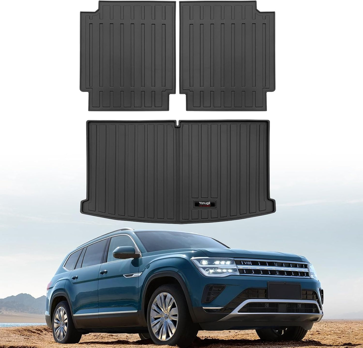 Custom Cargo Mats for 2018-2025 VW Atlas - All Weather Protection