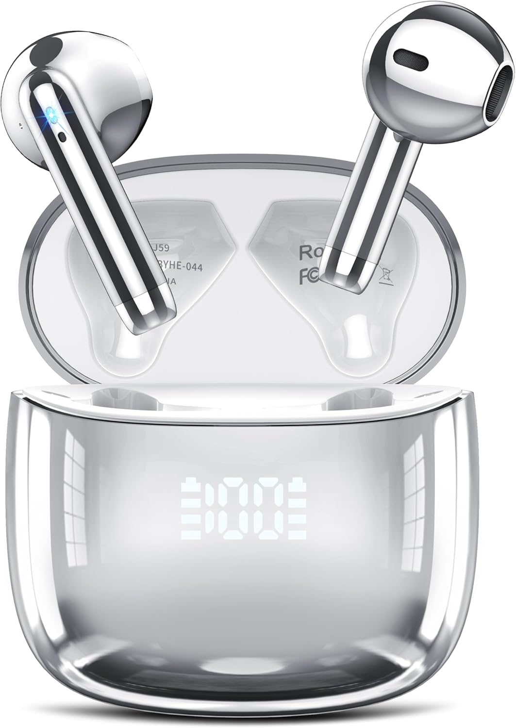 48H Playtime Wireless Earbuds w/ LED Display