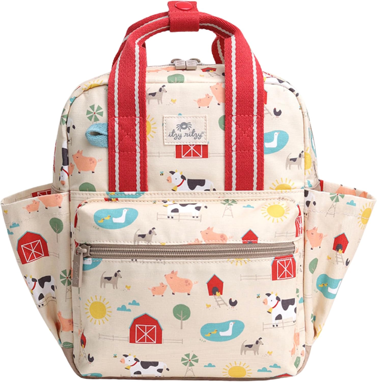 Itzy Ritzy Toddler Backpack - Spacious Daycare Bag for Kids