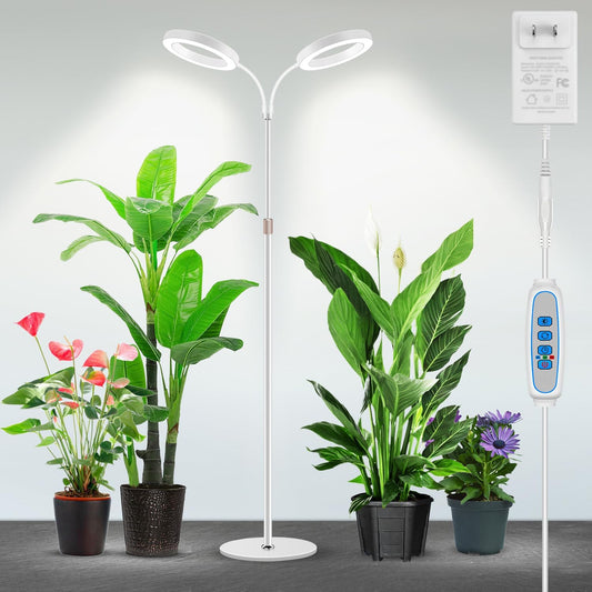Garpsen Grow Lights for Indoor Plants with Adjustable Stand
