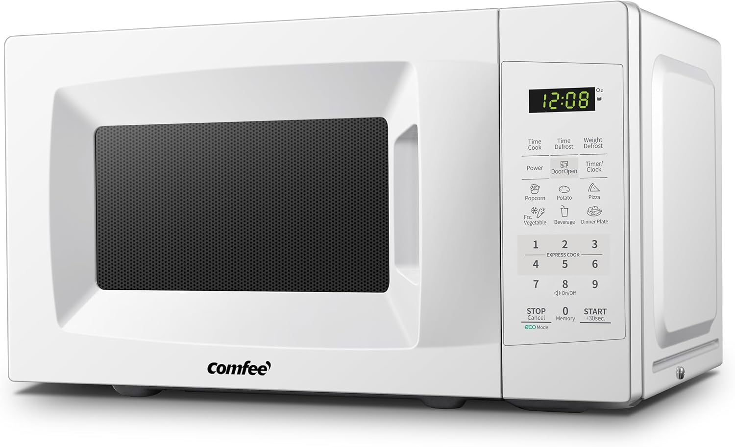 COMFEE' 0.7 Cu Ft Microwave with Easy One-Touch Buttons