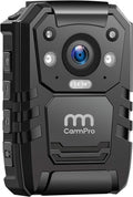 CammPro I826 1440P 2K Police Body Camera - Durable 64GB Recorder