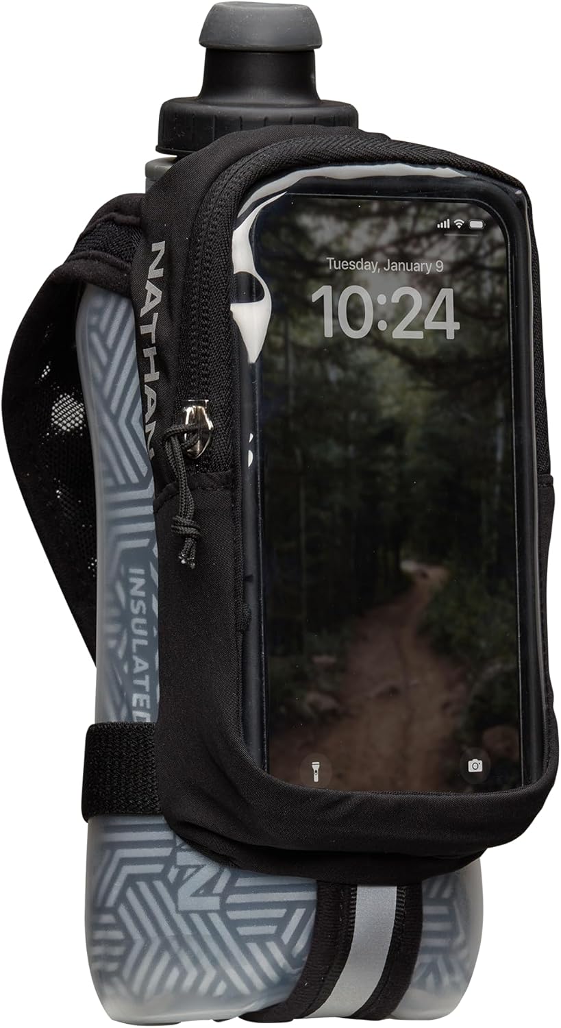 Nathan SpeedDraw 2 View 18oz Insulated Flask for Runners