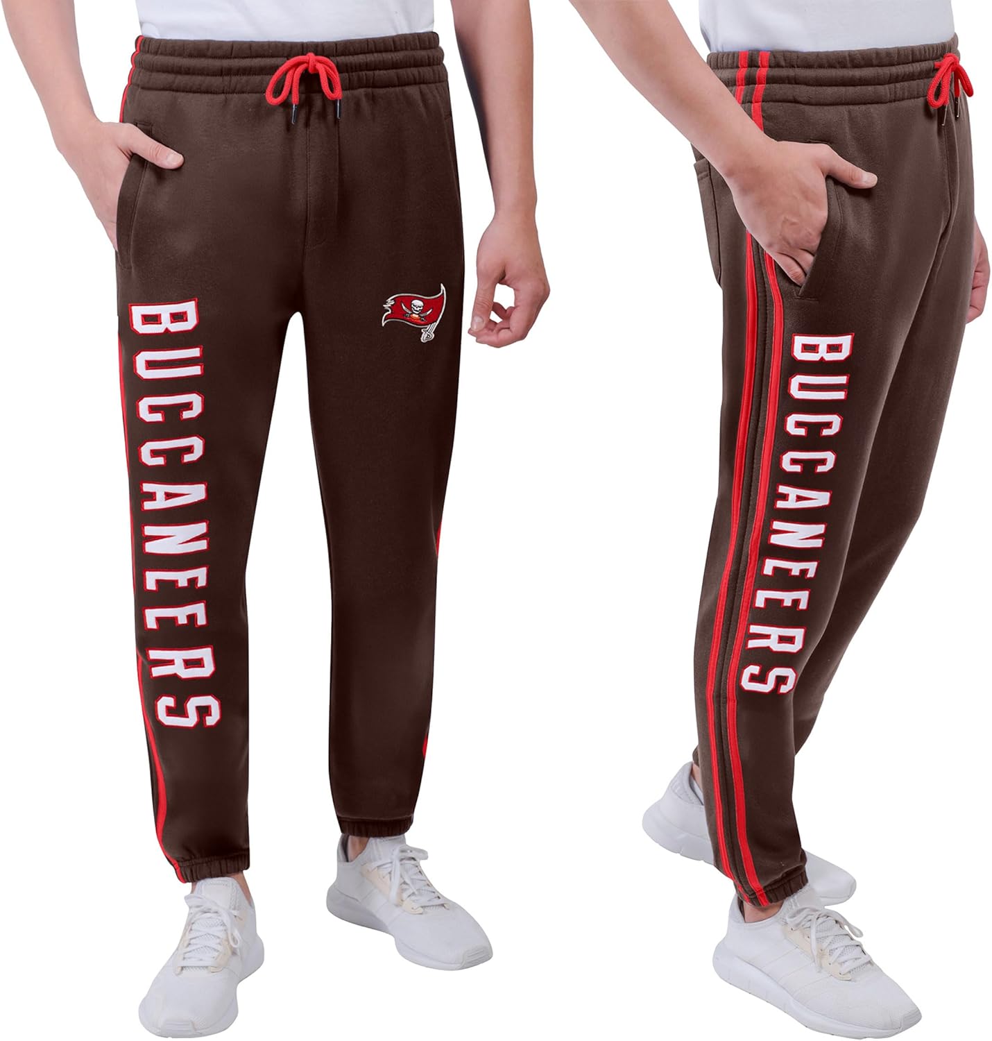 Ultra Game NFL Official Active Super Soft Fleece Jogger Pants